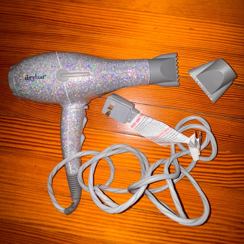 Drybar “Glitter Gang” Buttercup Blow Dryer 💆‍♀️✨🌼